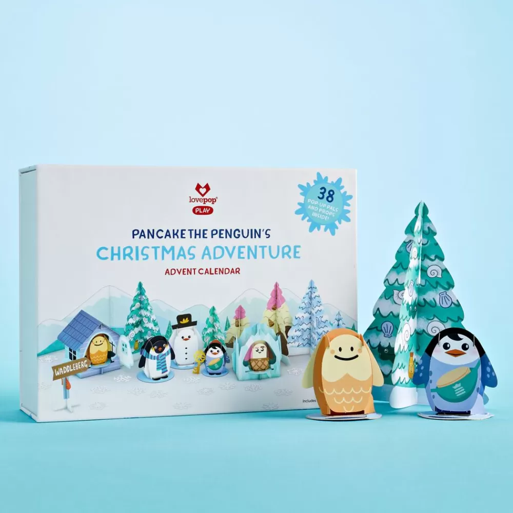 Lovepop Advent Calendars | Christmas 12/25 | Advent Calendar: Pancake the Penguin's Christmas Adventure