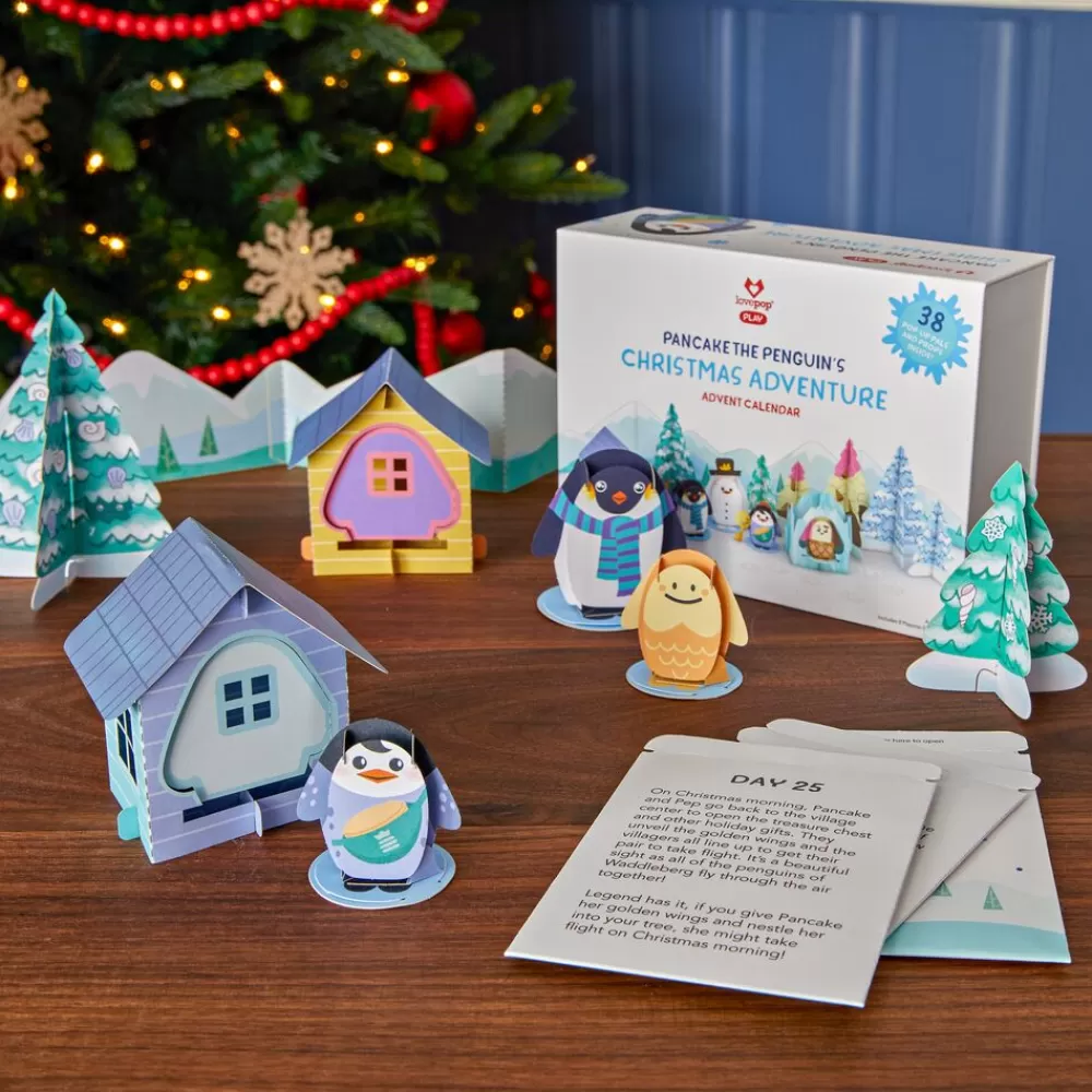 Lovepop Advent Calendars | Christmas 12/25 | Advent Calendar: Pancake the Penguin's Christmas Adventure