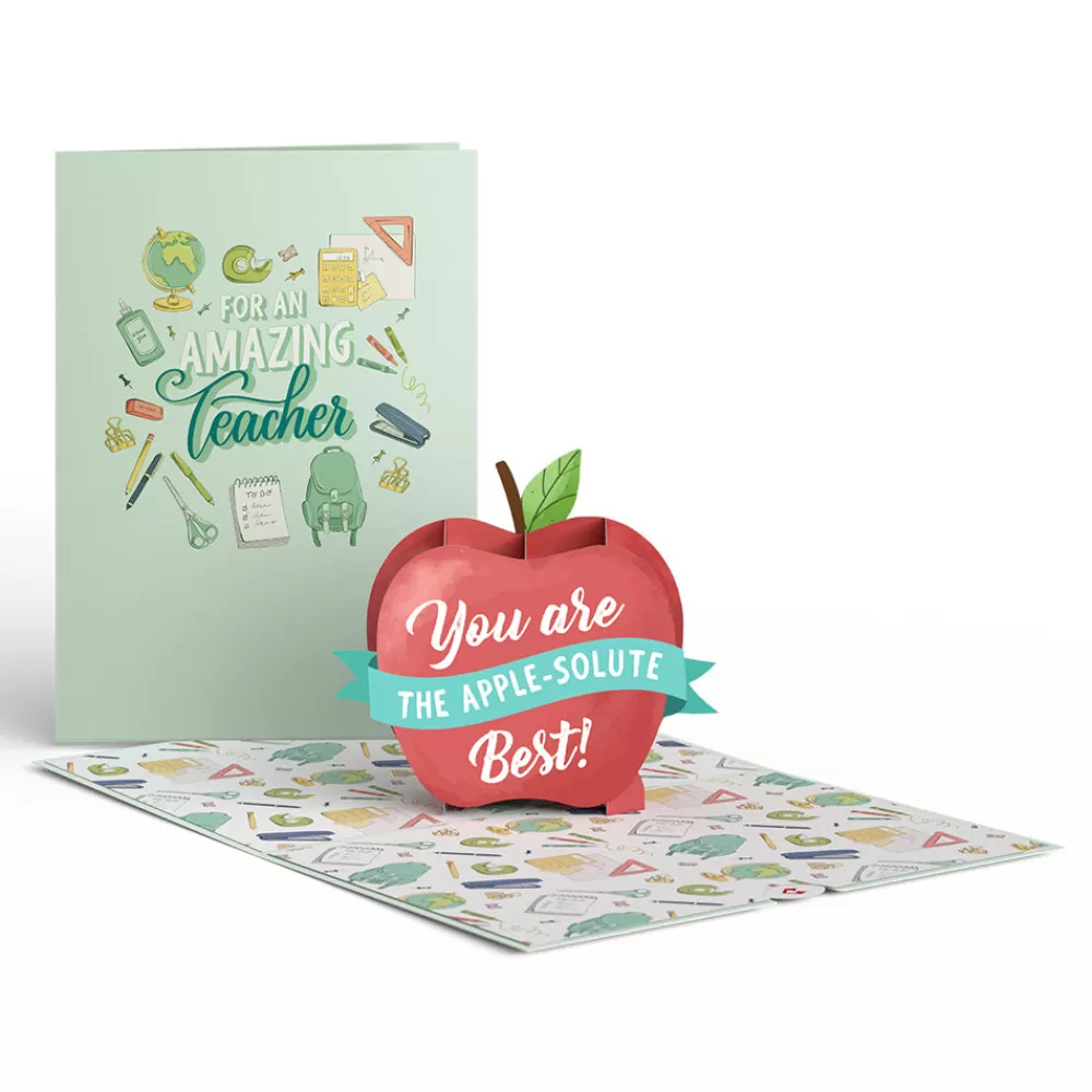 Lovepop Just Because | Thank You | Amazing Teacher Apple Pop-Up Card