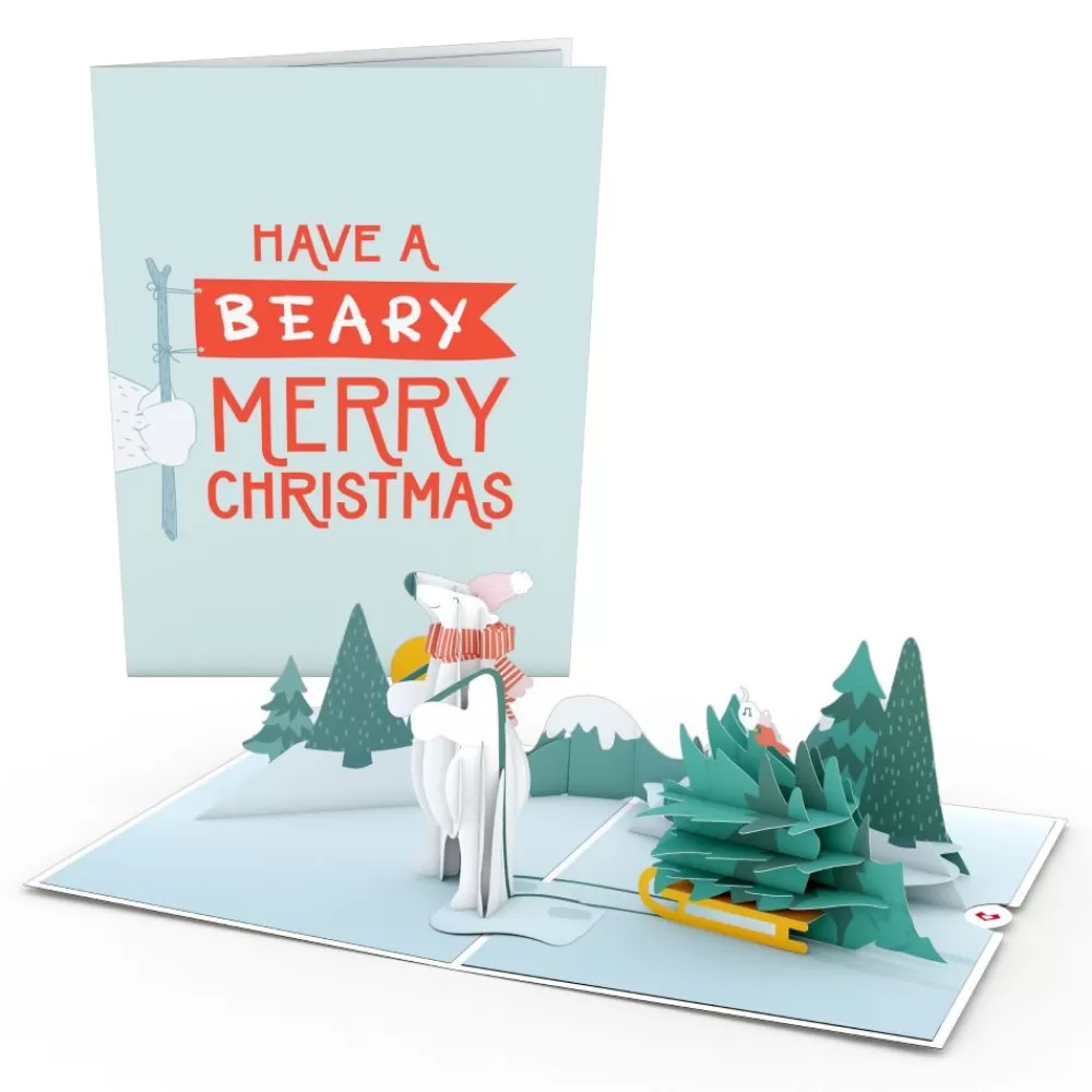 Lovepop Christmas 12/25 | Beary Merry Christmas Pop-Up Card