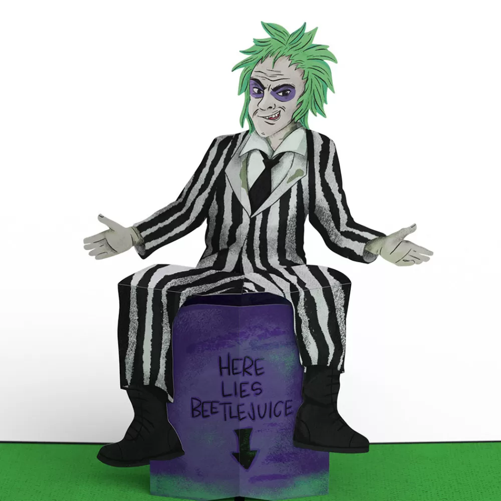 Lovepop Birthday | Halloween 10/31 | Beetlejuice Birthday! Birthday! Birthday! Pop-Up Card