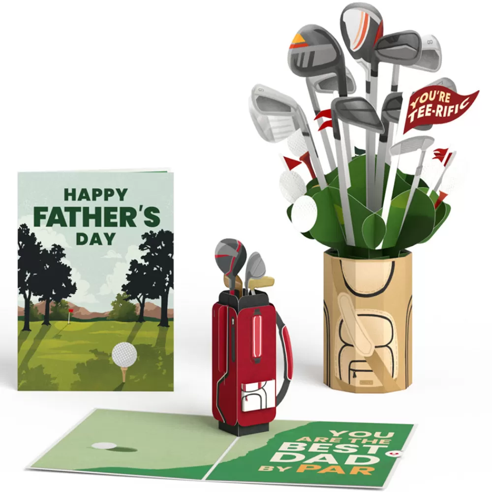 Lovepop Card & Gift Bundles | Father'S Day 6/15 | Best Dad by Par Father's Day Pop-Up Card & Bouquet Bundle