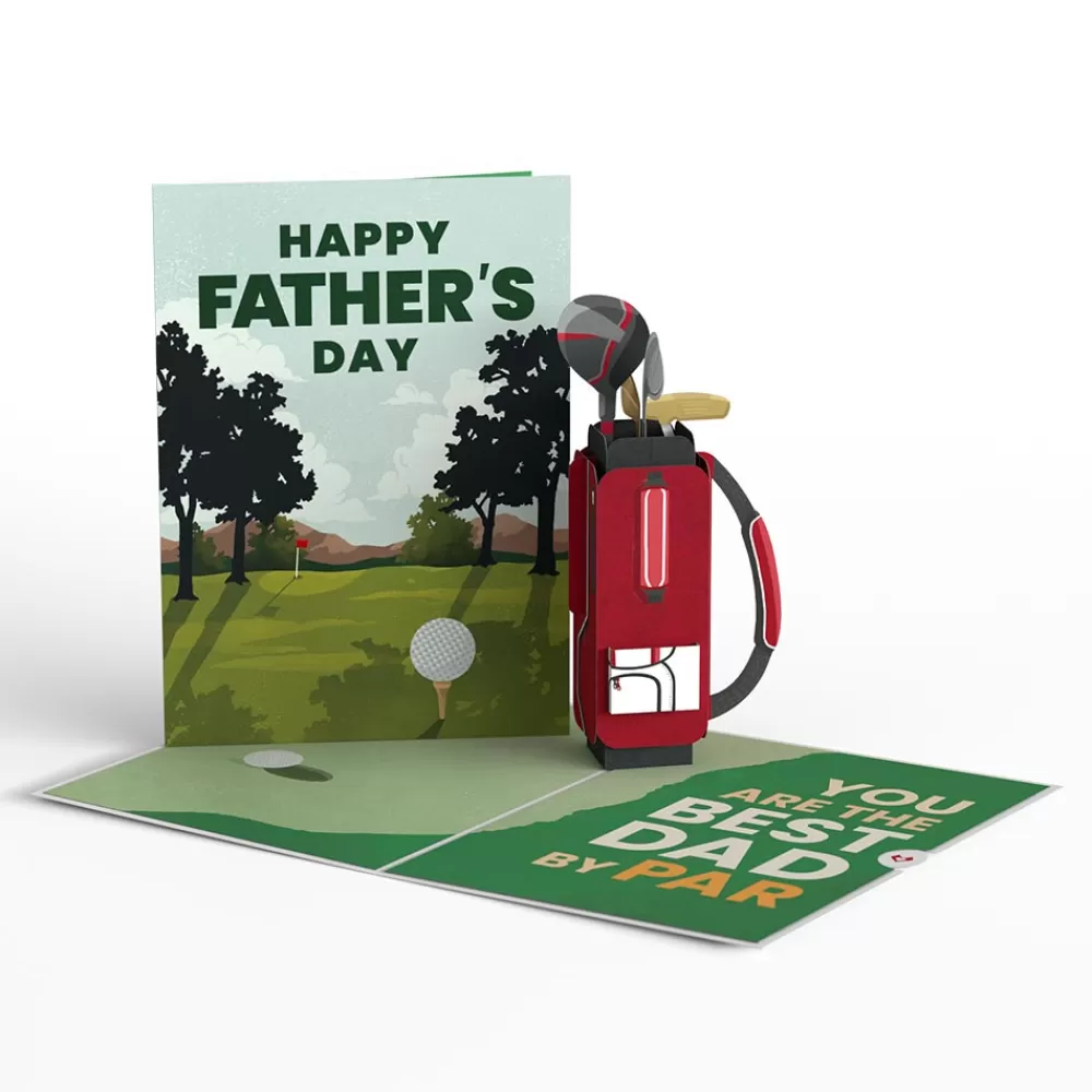 Lovepop Father'S Day 6/15 | Dad | Best Dad By Par Pop-Up Card