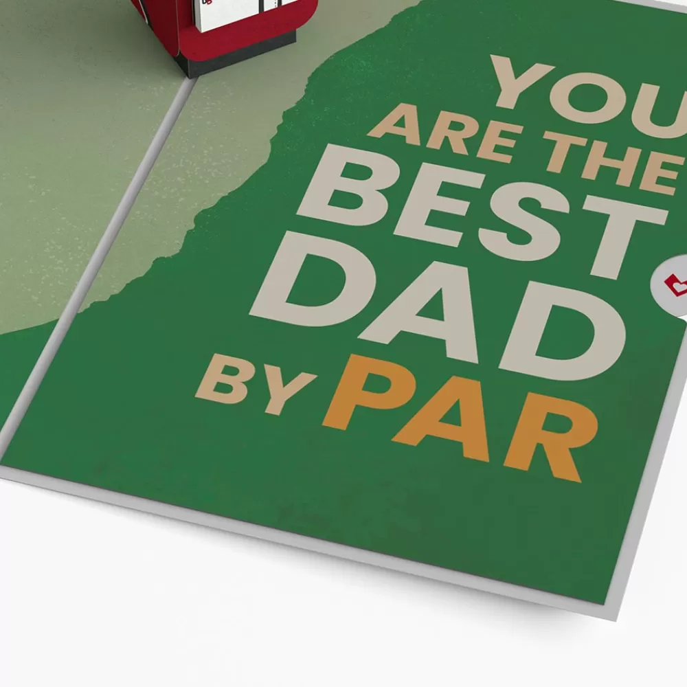 Lovepop Father'S Day 6/15 | Dad | Best Dad By Par Pop-Up Card