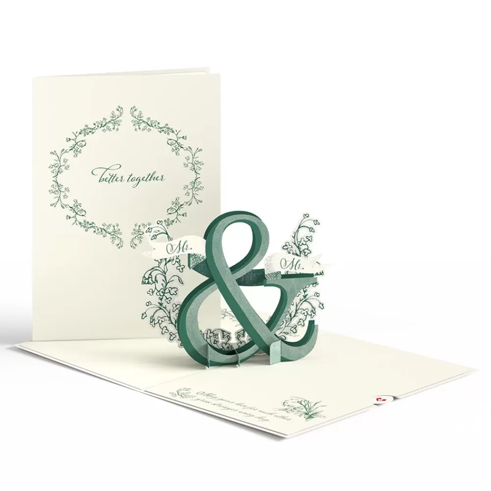 Lovepop Wedding | Lgbtq+ | Better Together Mr. & Mr. Wedding Pop-Up Card