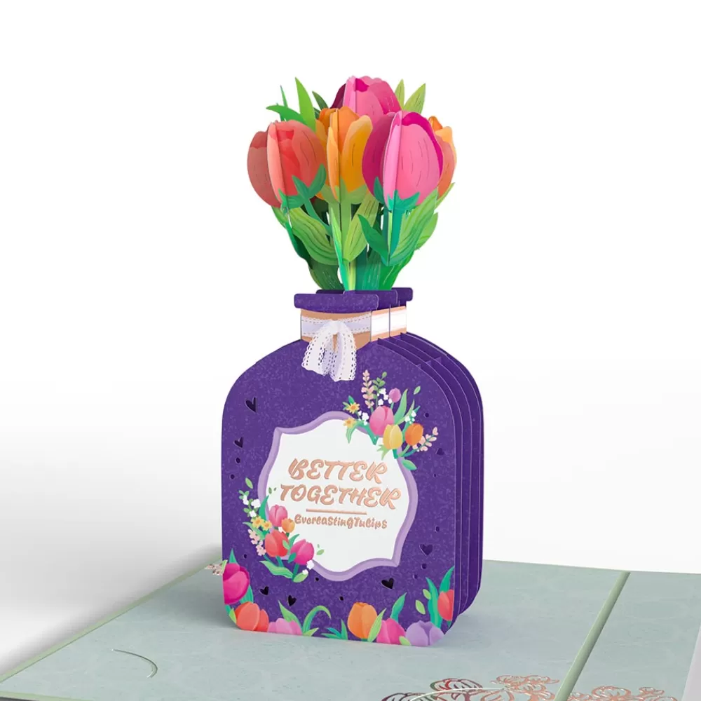 Lovepop Pop-Up Bouquets | Valentine'S Day 2/14 | Better Together Pop-Up Card with Mini Potion Bouquet