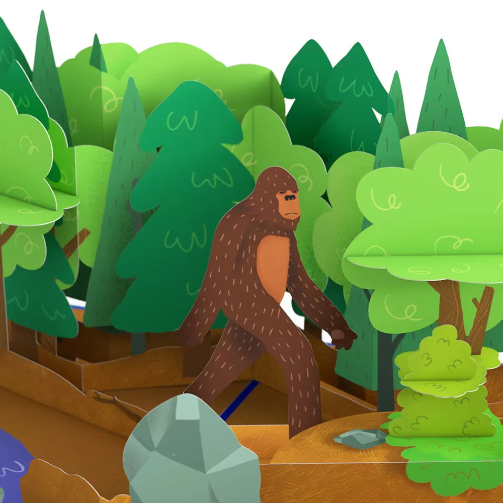 Lovepop Greeting Cards | Birthday | Bigfoot Legendary Birthday Pop-Up Card