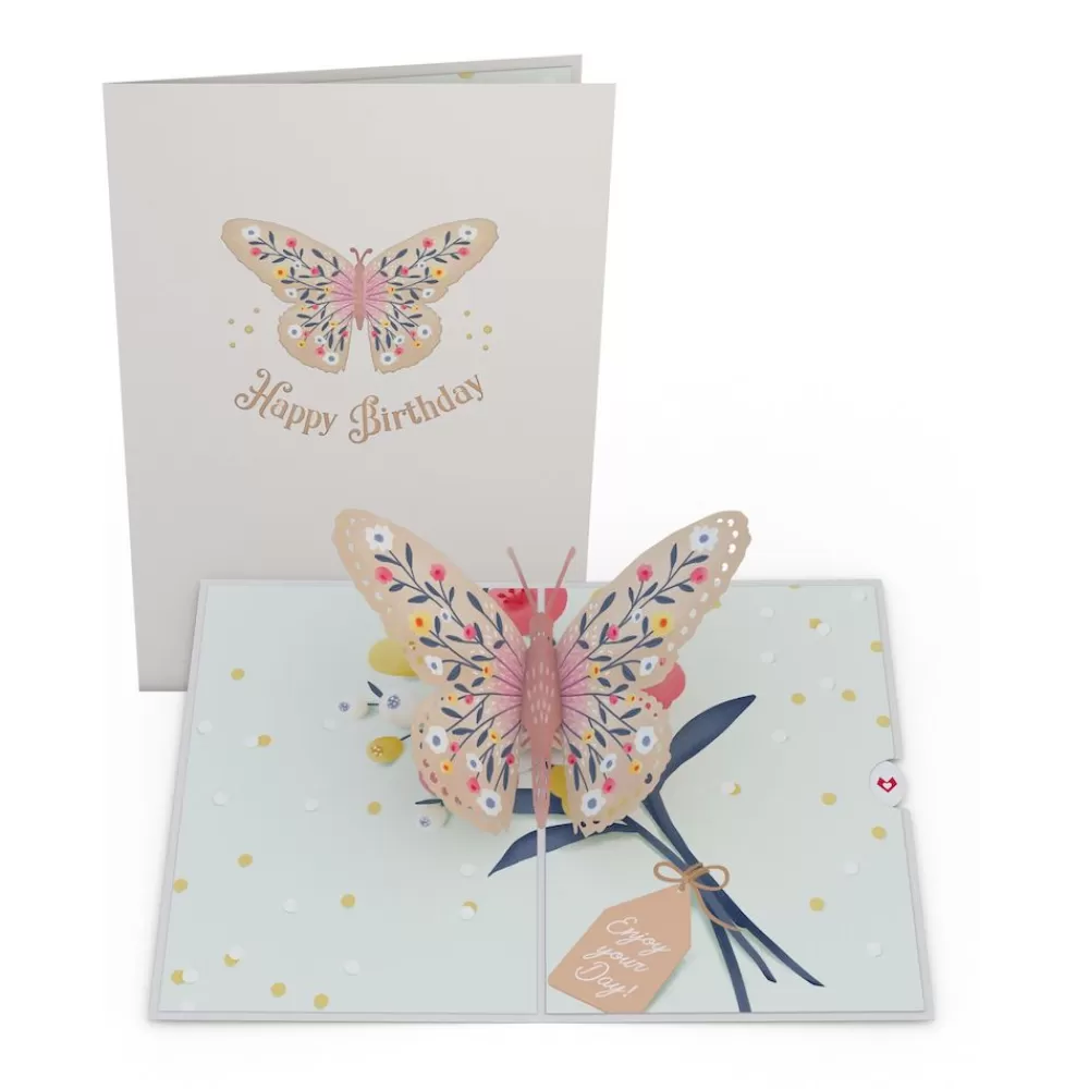 Lovepop Greeting Cards | Birthday | Birthday Butterfly Pop-Up Card