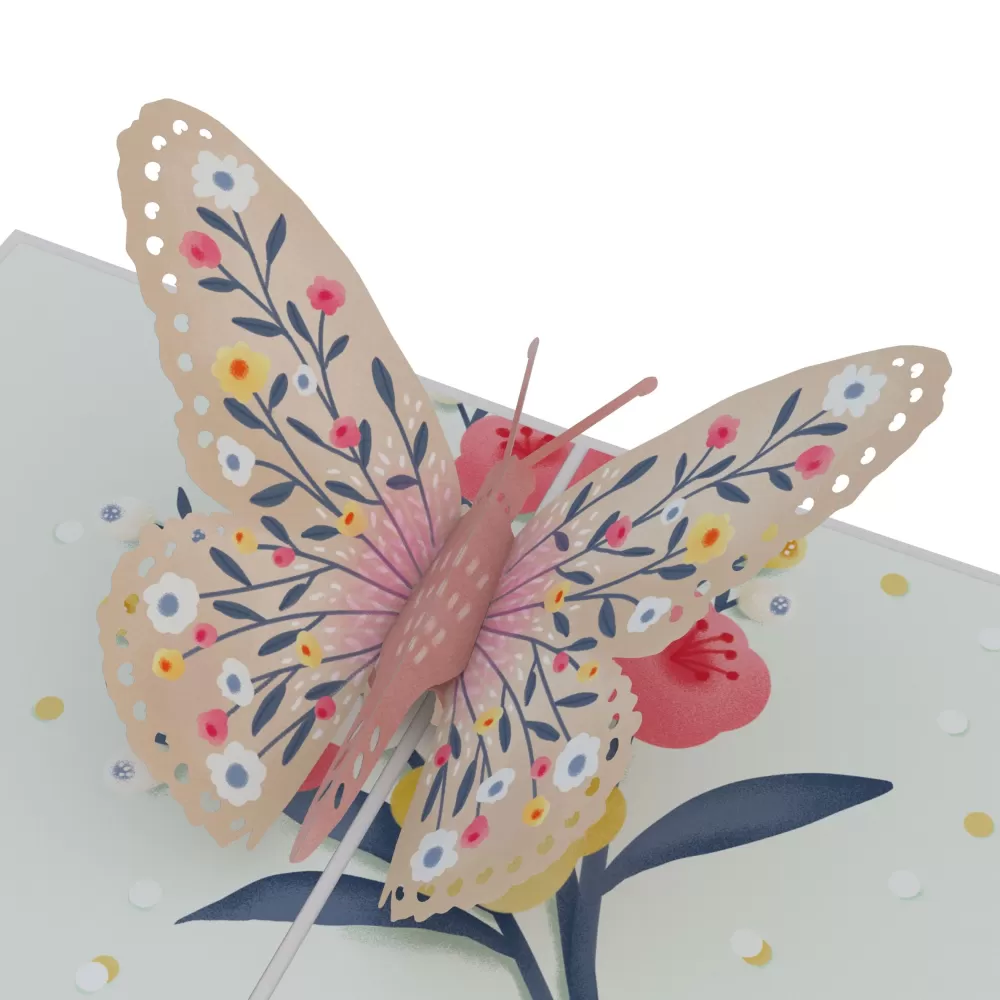 Lovepop Greeting Cards | Birthday | Birthday Butterfly Pop-Up Card