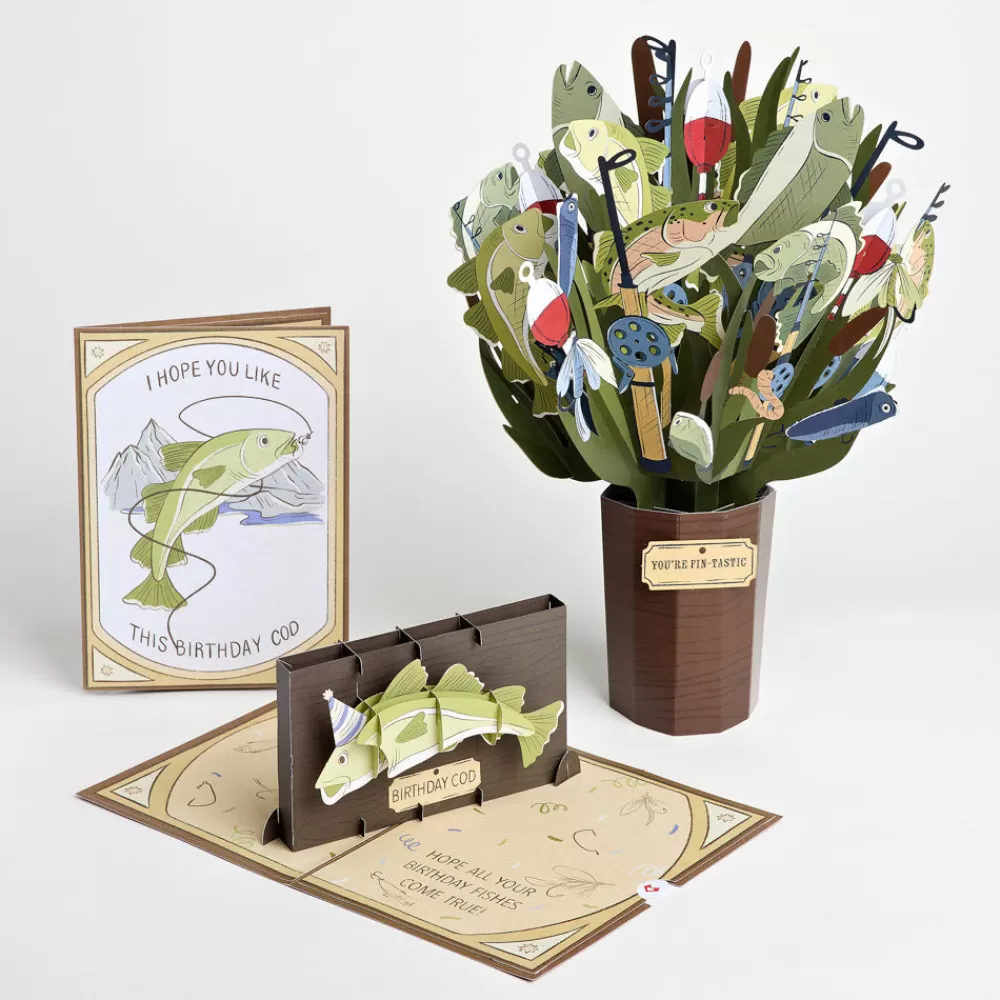 Lovepop Card & Gift Bundles | Decor | Birthday Cod Pop-Up Card & Bouquet Bundle