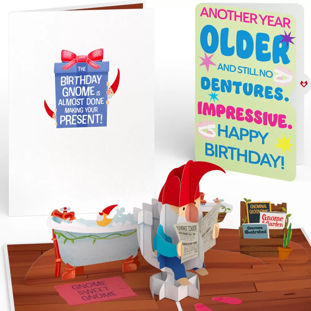 Lovepop Birthday | Him | Birthday Gnome Pop-Up Card and Sentiment Set