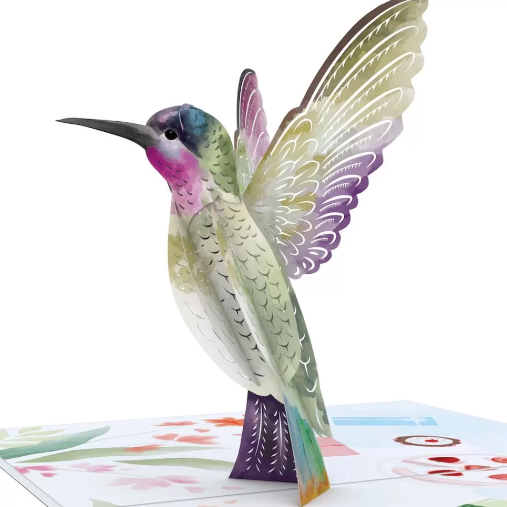 Lovepop Greeting Cards | Birthday | Birthday Hummingbird Pop-Up Card