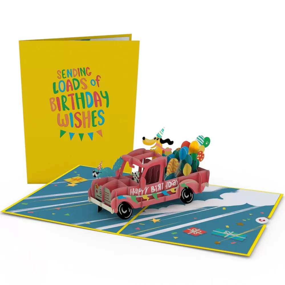 Lovepop Greeting Cards | Birthday | Birthday Truck Pop-Up Card