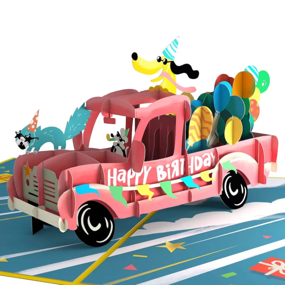 Lovepop Greeting Cards | Birthday | Birthday Truck Pop-Up Card