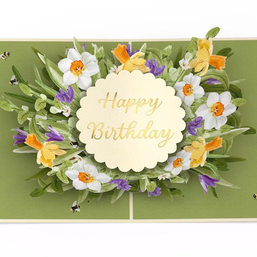 Lovepop Birthday | Bloom Birthday Pop-Up Card and Sentiment Set for Sister