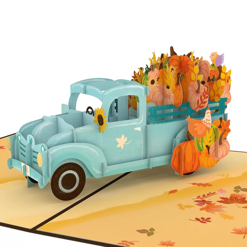 Lovepop Greeting Cards | Blue Harvest Truck Pop-Up Card