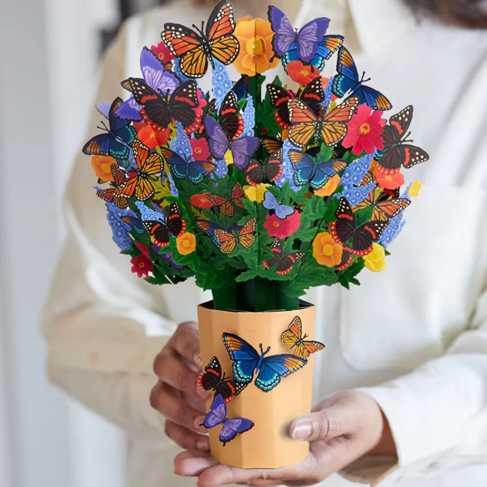 Lovepop Pop-Up Bouquets | Decor | Brilliant Butterfly Bouquet