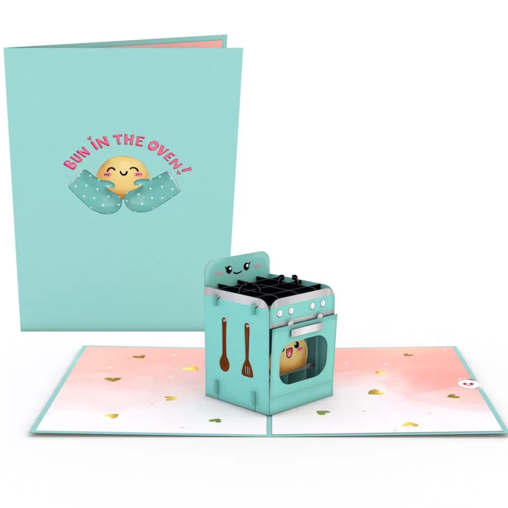 Lovepop Greeting Cards | Baby | Bun in the Oven Pop-Up Card