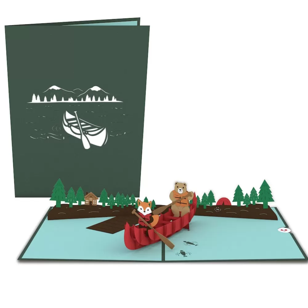 Lovepop Greeting Cards | Just Because | Canoe Pop-Up Card