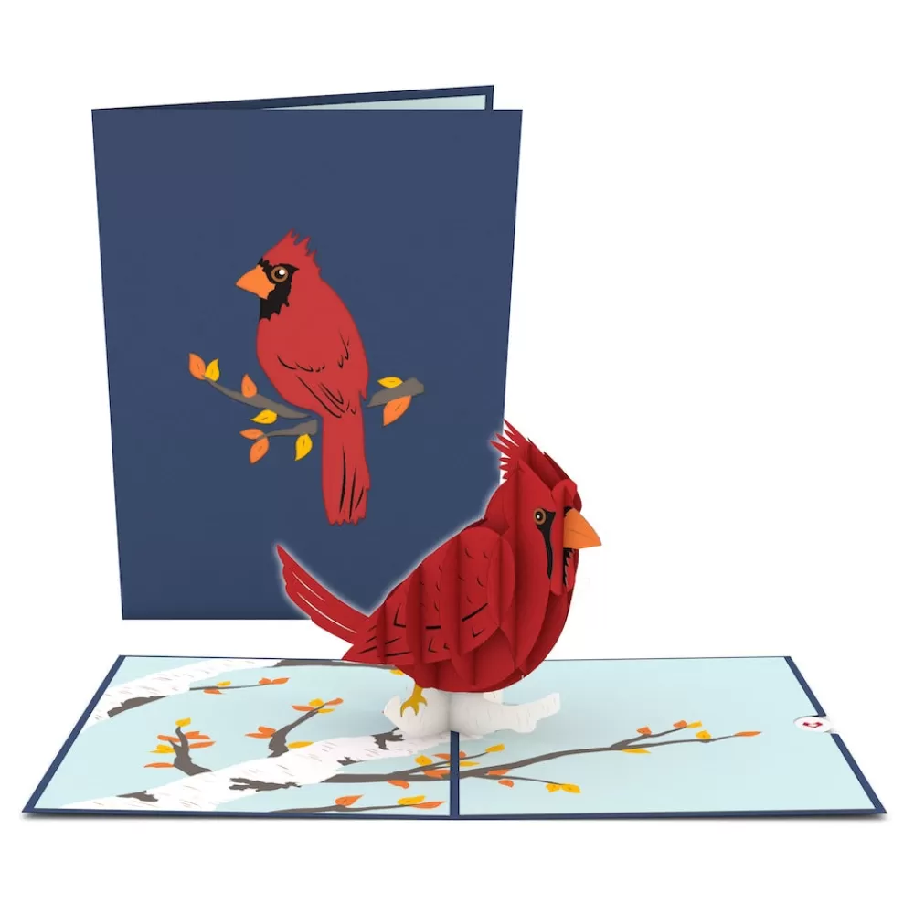 Lovepop Greeting Cards | Get Well | Cardinal Pop-Up Card