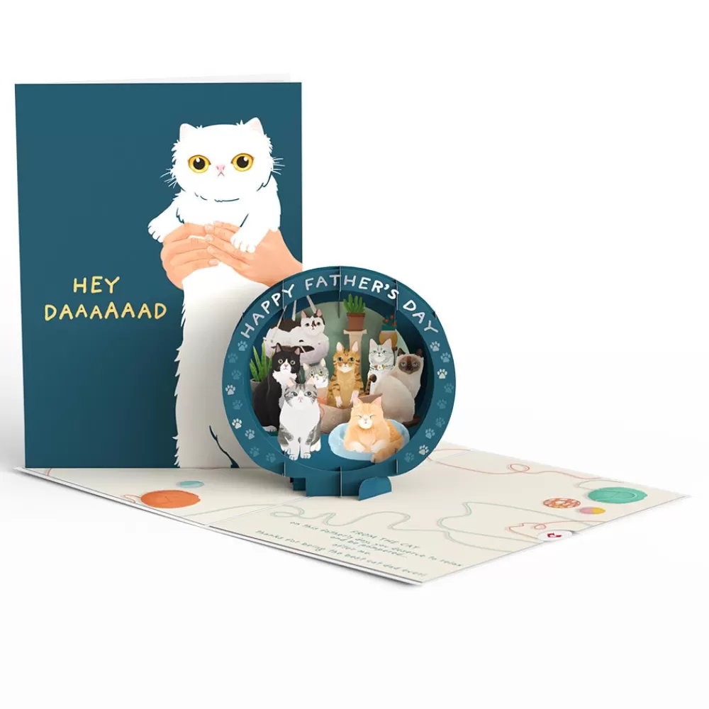 Lovepop Father'S Day 6/15 | Dad | Cat Dad Father's Day Pop-Up Card