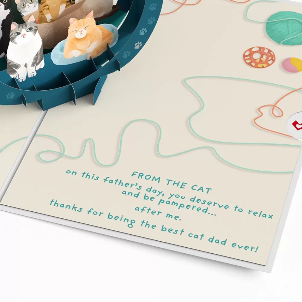 Lovepop Father'S Day 6/15 | Dad | Cat Dad Father's Day Pop-Up Card