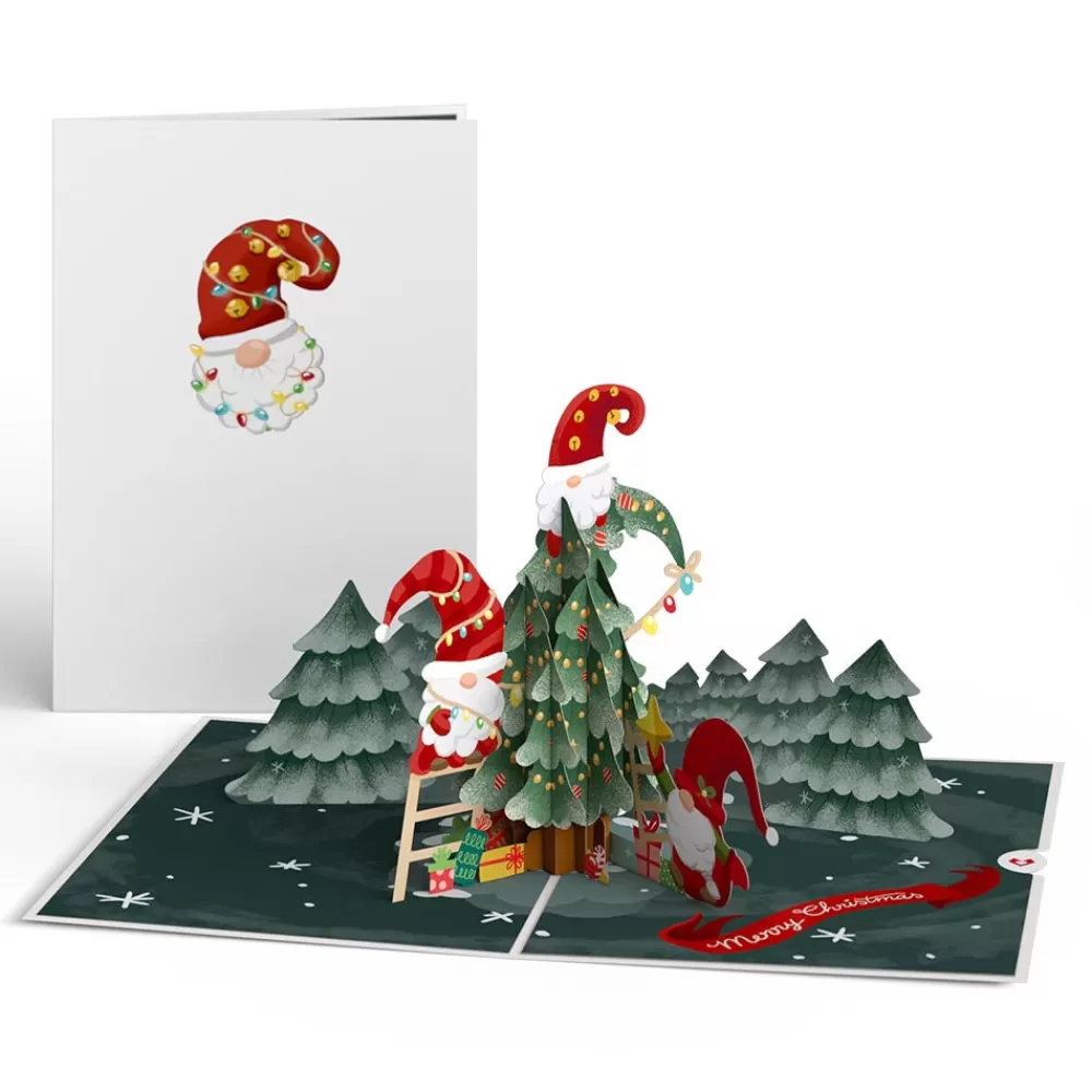 Lovepop Greeting Cards | Christmas 12/25 | Christmas Gnomes Pop-Up Card