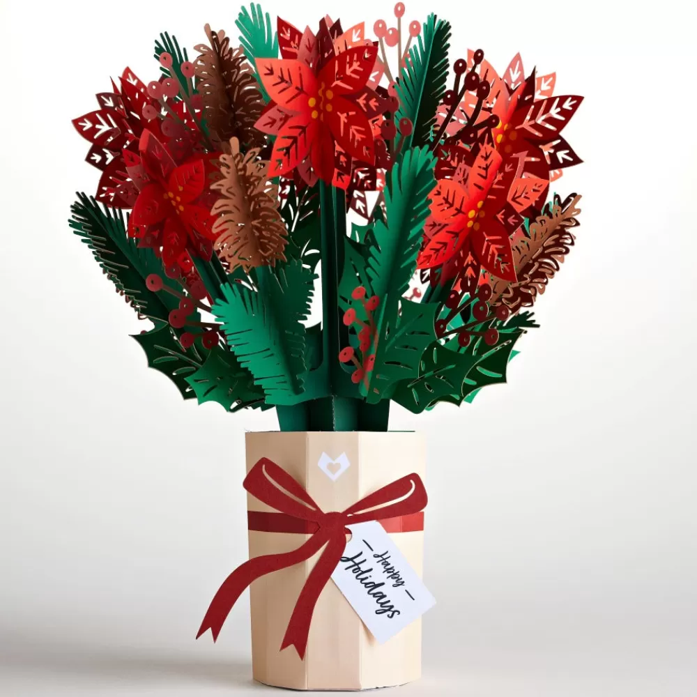 Lovepop Pop-Up Bouquets | Christmas 12/25 | Christmas Poinsettia Bouquet