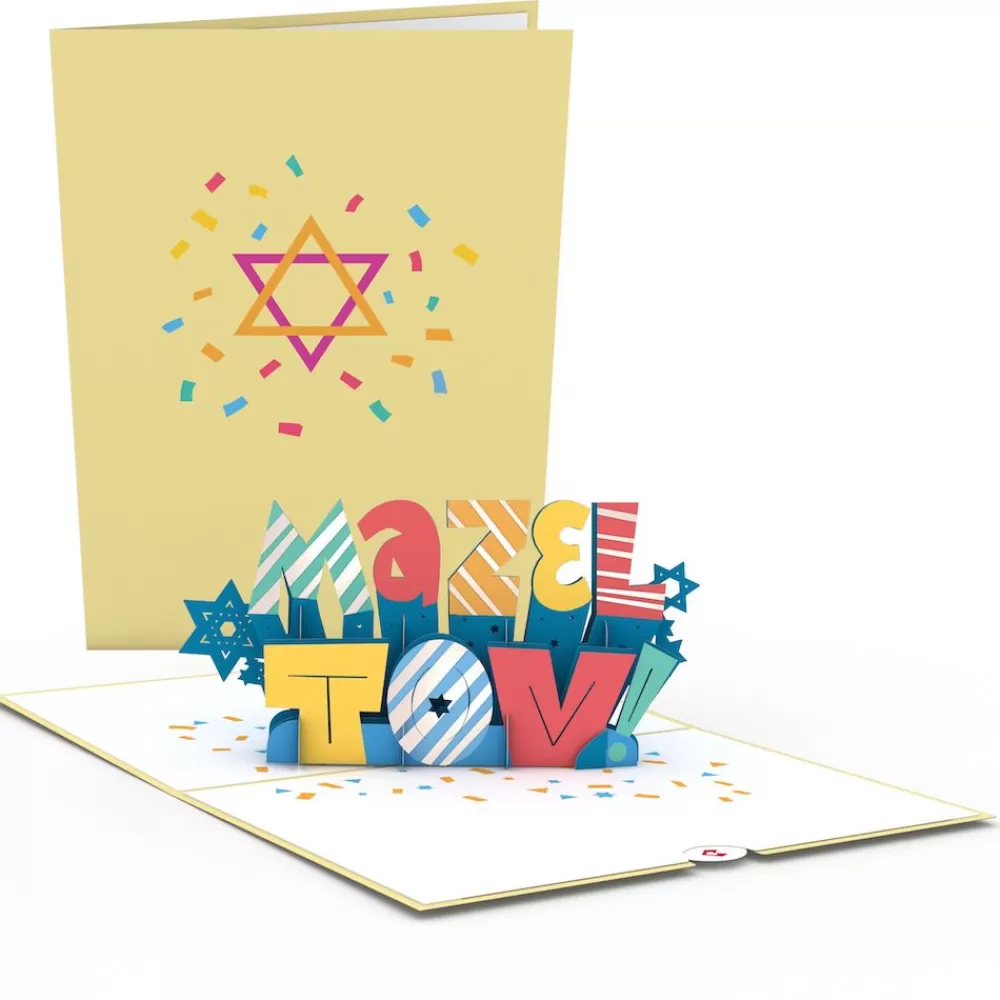 Lovepop Congratulations | Religious | Confetti Mazel Tov Pop-Up Card