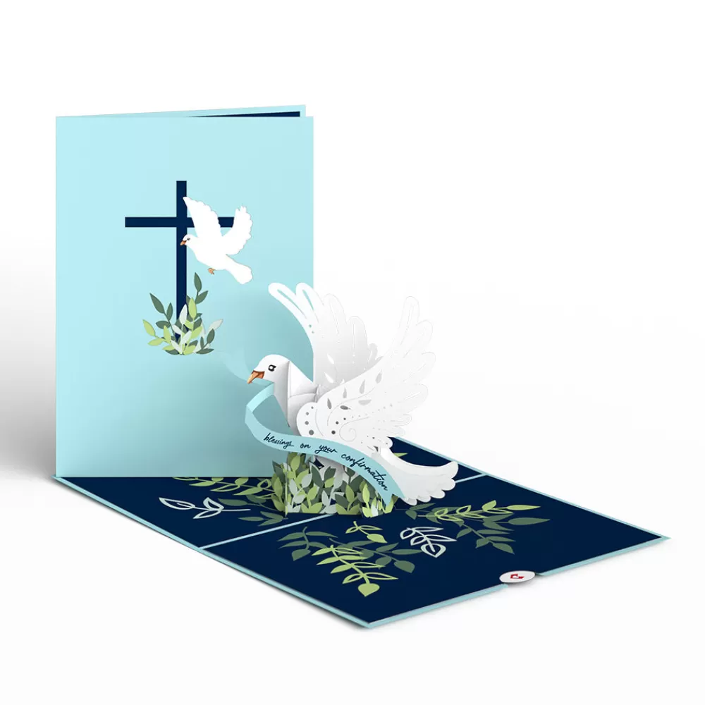 Lovepop Greeting Cards | Religious | Confirmation Dove Pop-Up Card