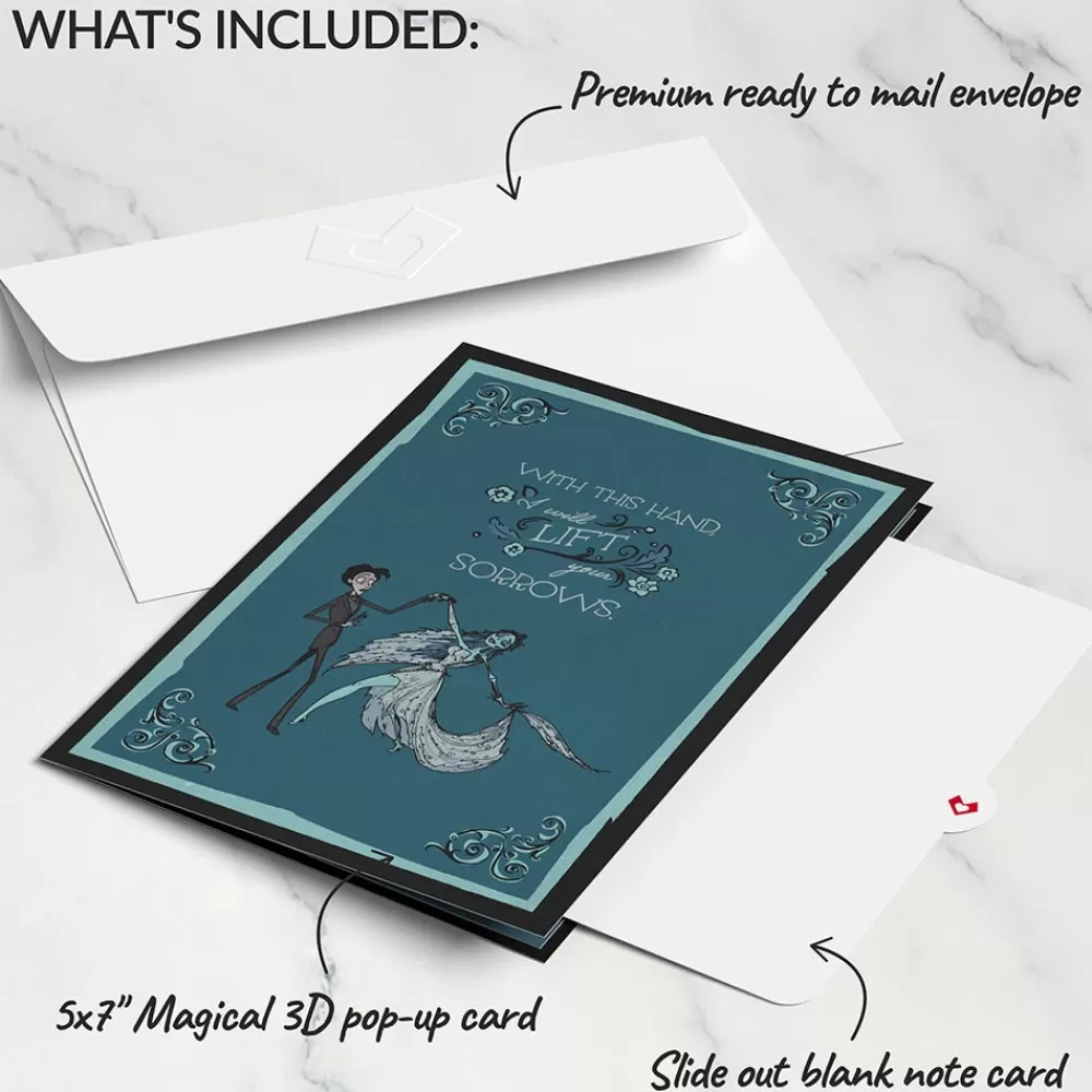 Lovepop Greeting Cards | Valentine'S Day 2/14 | Corpse Bride "With This Hand" Pop-Up Card