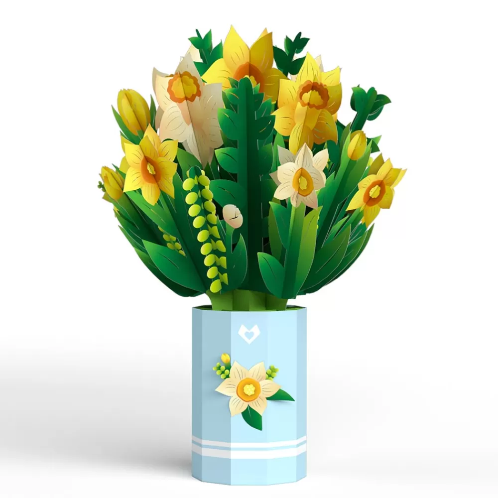 Lovepop Pop-Up Bouquets | Get Well | Daffodil Bouquet