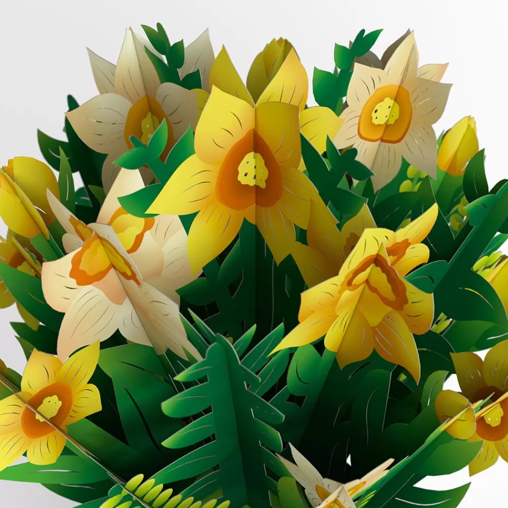 Lovepop Pop-Up Bouquets | Get Well | Daffodil Bouquet