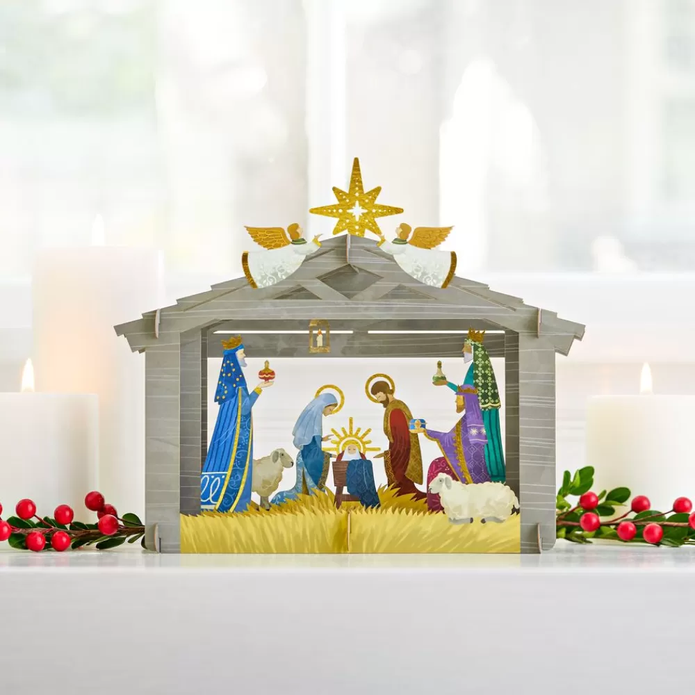 Lovepop Decor | Religious | Decorative Nativity Scene Pop-Up Gift