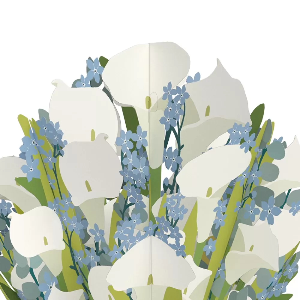 Lovepop Pop-Up Bouquets | Decor | Deepest Sympathy Calla Lilly Bouquet