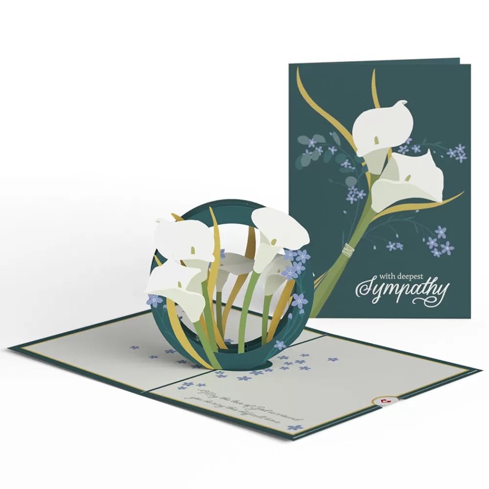 Lovepop Pop-Up Bouquets | Card & Gift Bundles | Deepest Sympathy Pop-Up Card & Bouquet Bundle