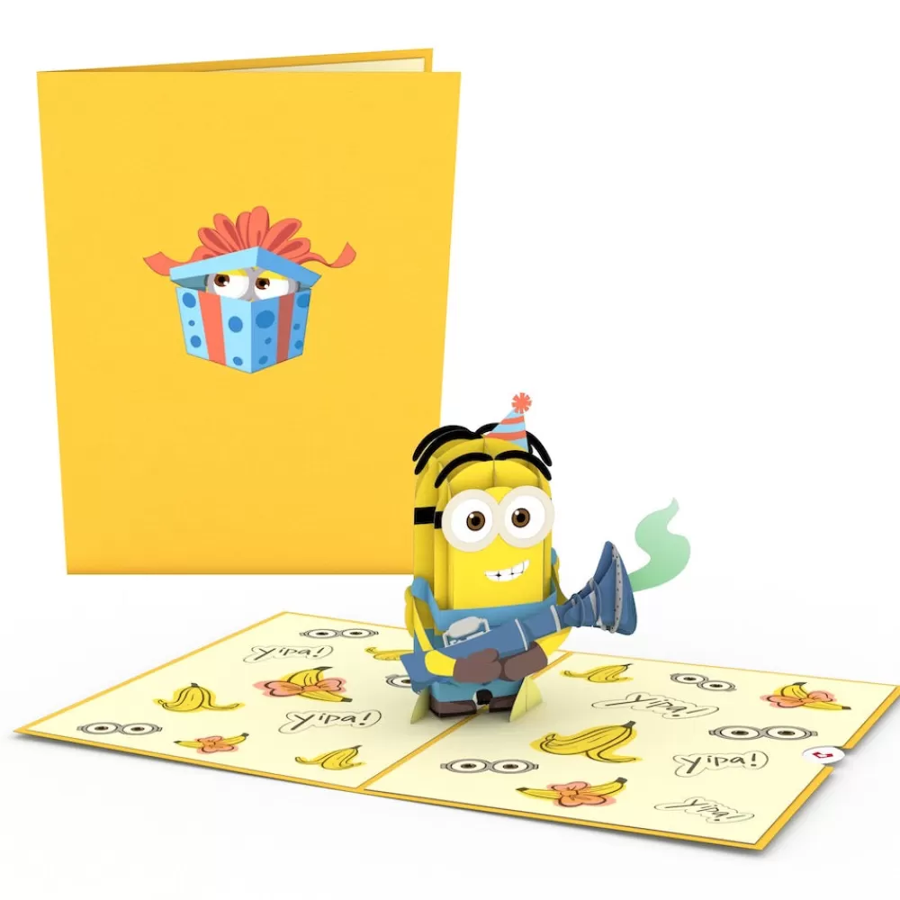 Lovepop Birthday | Kids | Despicable Me Minions Birthday Surprise Pop-Up Card