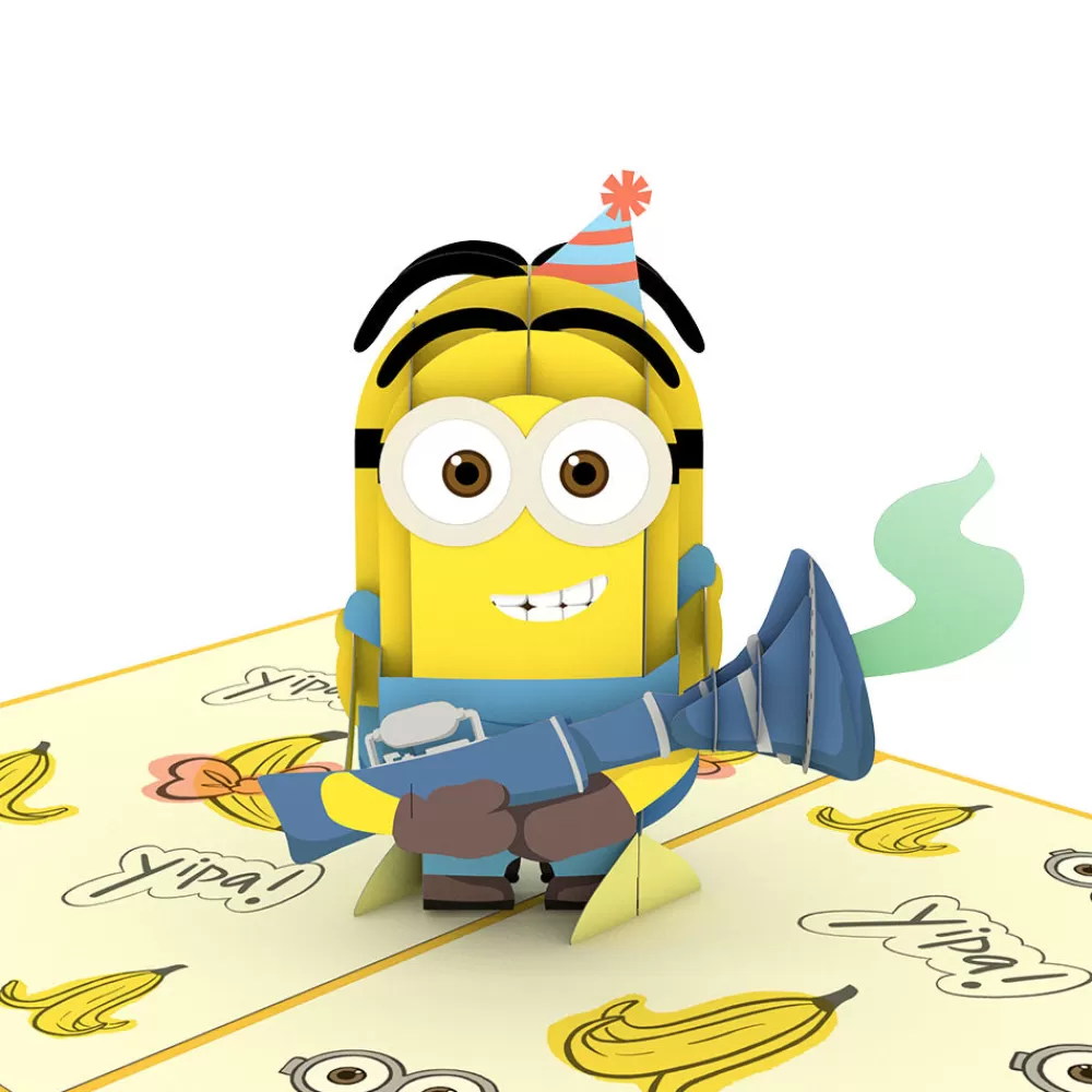 Lovepop Birthday | Kids | Despicable Me Minions Birthday Surprise Pop-Up Card