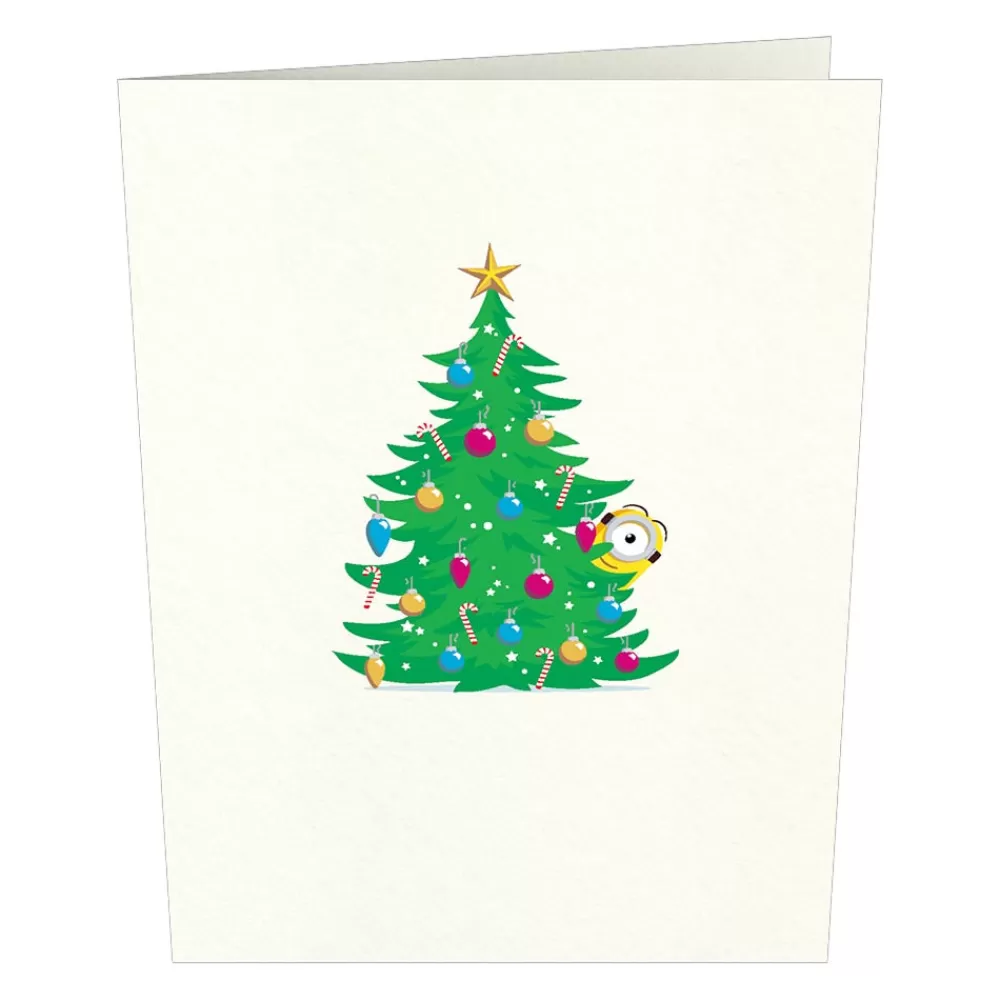 Lovepop Notecards | Christmas 12/25 | Despicable Me Minions Holiday Notecards (4-Pack)