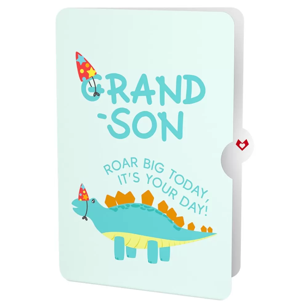 Lovepop Birthday | Dinosaurs Birthday Pop-Up Card and Sentiment Set for Grandson