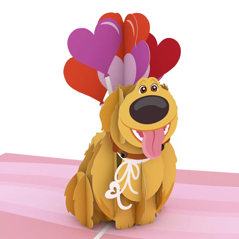 Lovepop Anniversary | Just Because | Disney and Pixar Up Dug Loves You Pop-Up Card