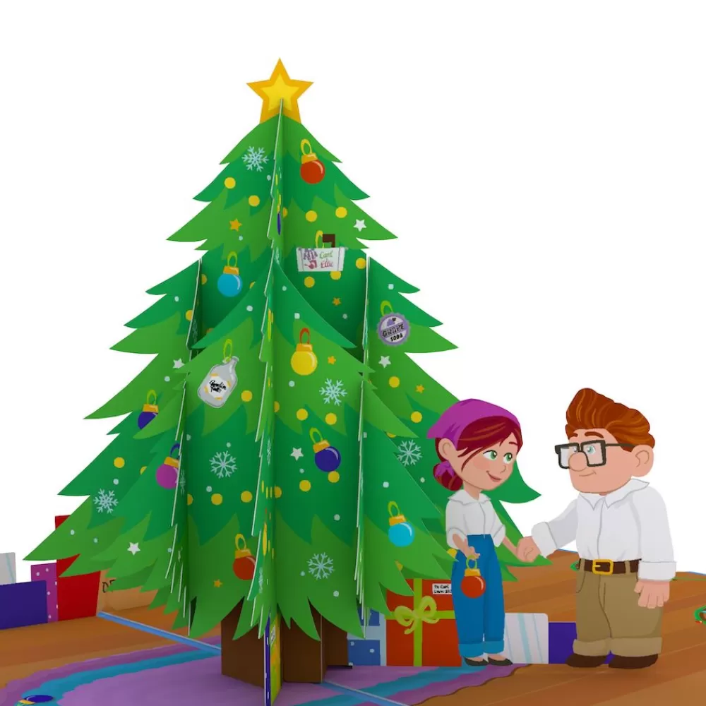 Lovepop Greeting Cards | Christmas 12/25 | Disney and Pixar Up Home For The Holidays Pop-Up Card