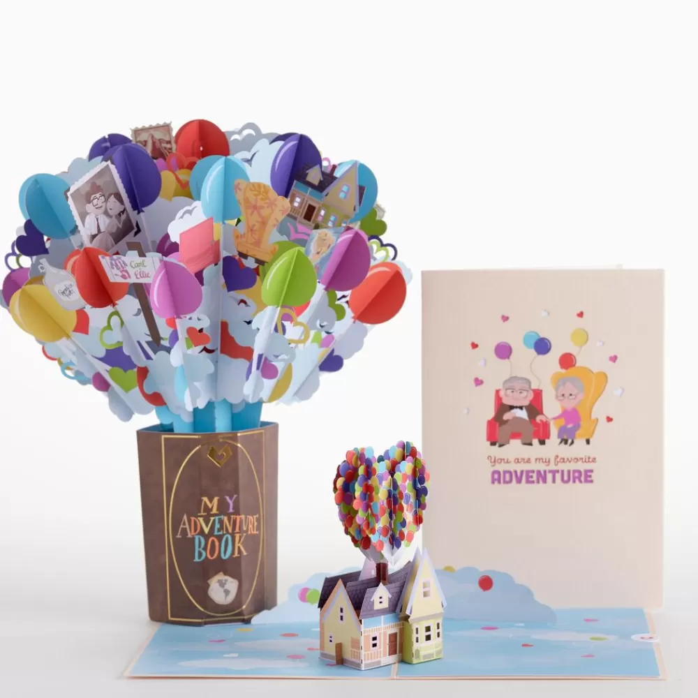 Lovepop Pop-Up Bouquets | Card & Gift Bundles | Disney and Pixar Up My Greatest Adventure Bundle