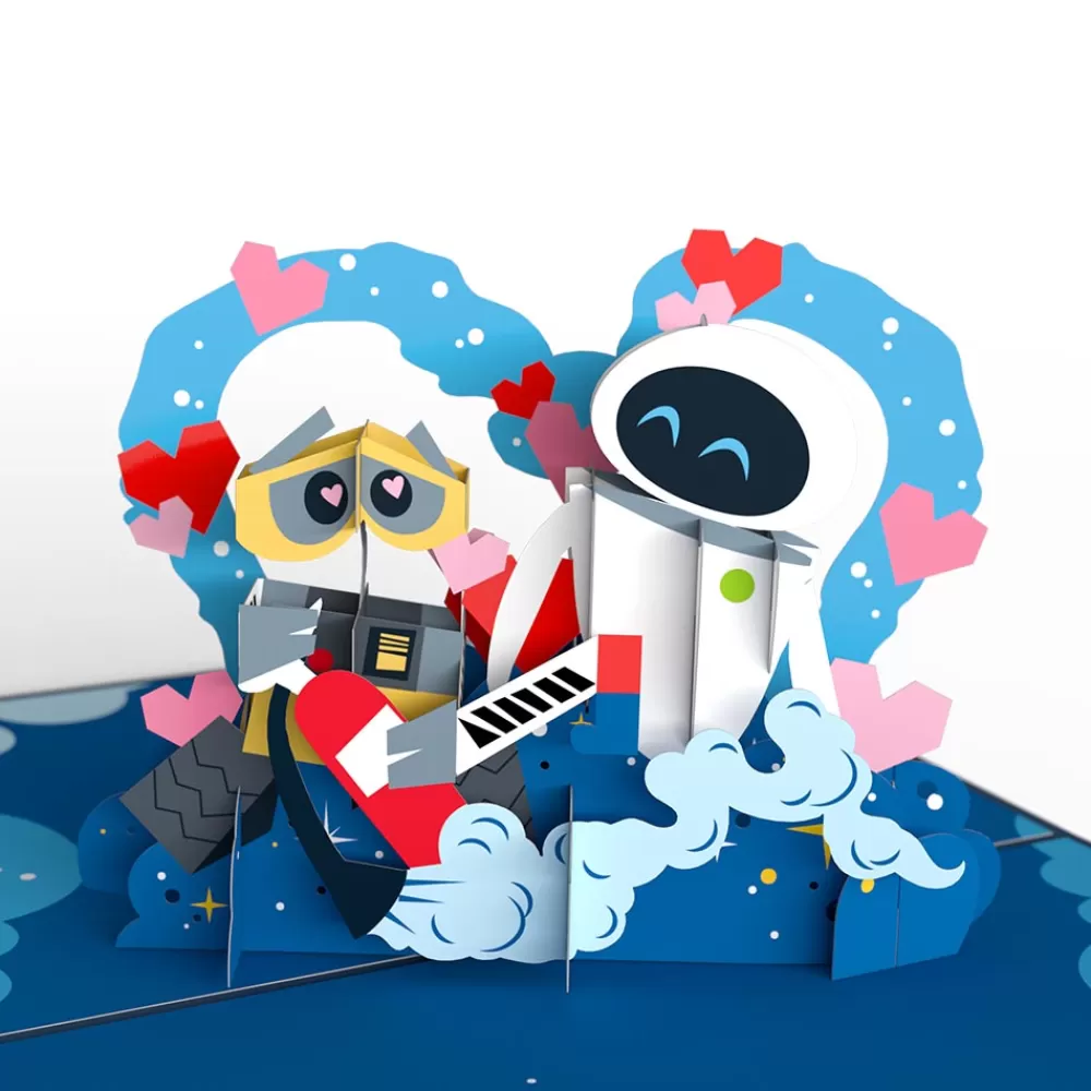Lovepop Greeting Cards | Anniversary | Disney and Pixar's WALL•E Over The Moon For You Pop-Up Card