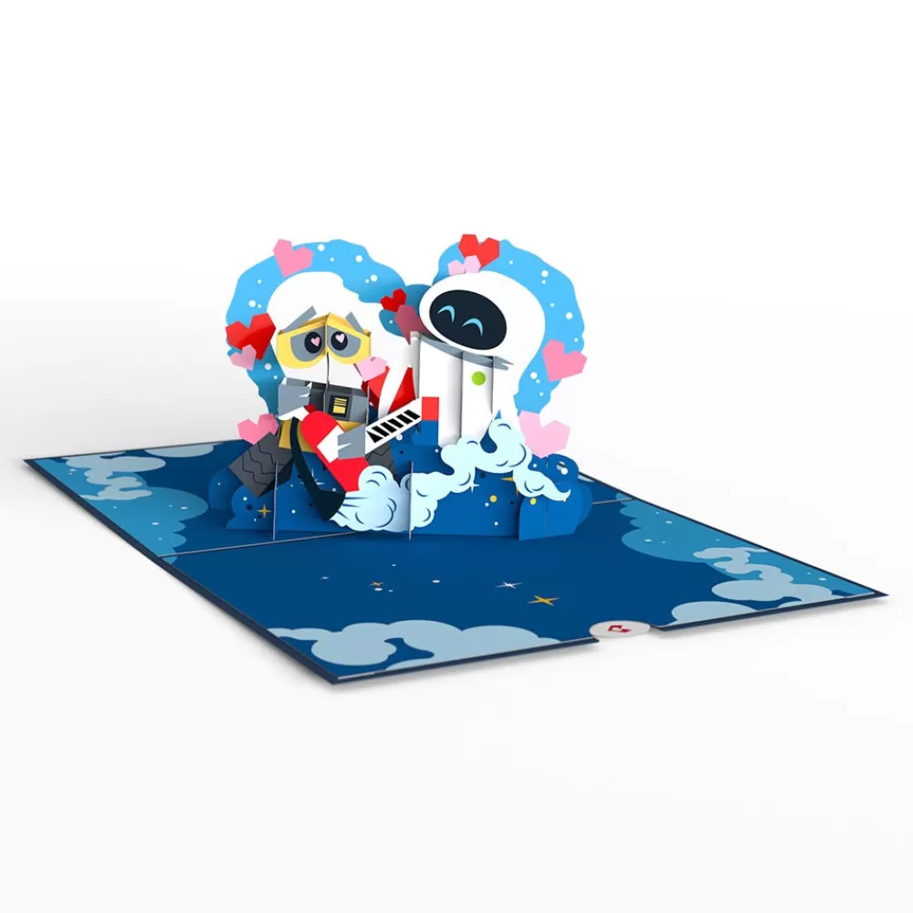 Lovepop Greeting Cards | Anniversary | Disney and Pixar's WALL•E Over The Moon For You Pop-Up Card
