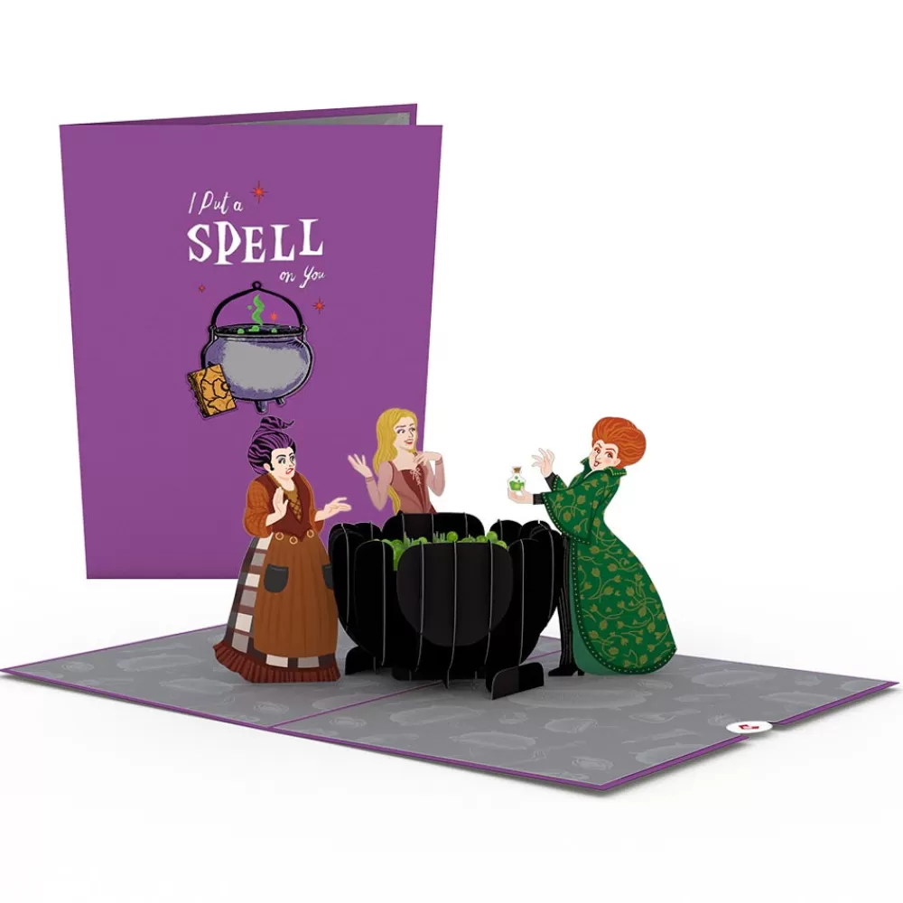 Lovepop Halloween 10/31 | Kids | Disney Hocus Pocus I Put a Spell on You Pop-Up Card