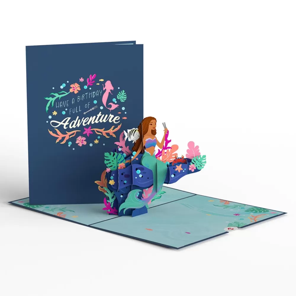 Lovepop Birthday | Disney | Disney The Little Mermaid Birthday Adventure Pop-Up Card