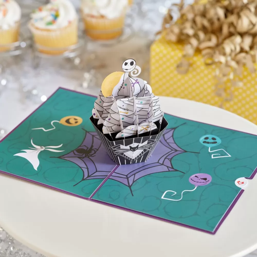 Lovepop Birthday | Kids | Disney Tim Burton's The Nightmare Before Christmas Birthday Cupcake Pop-Up Card
