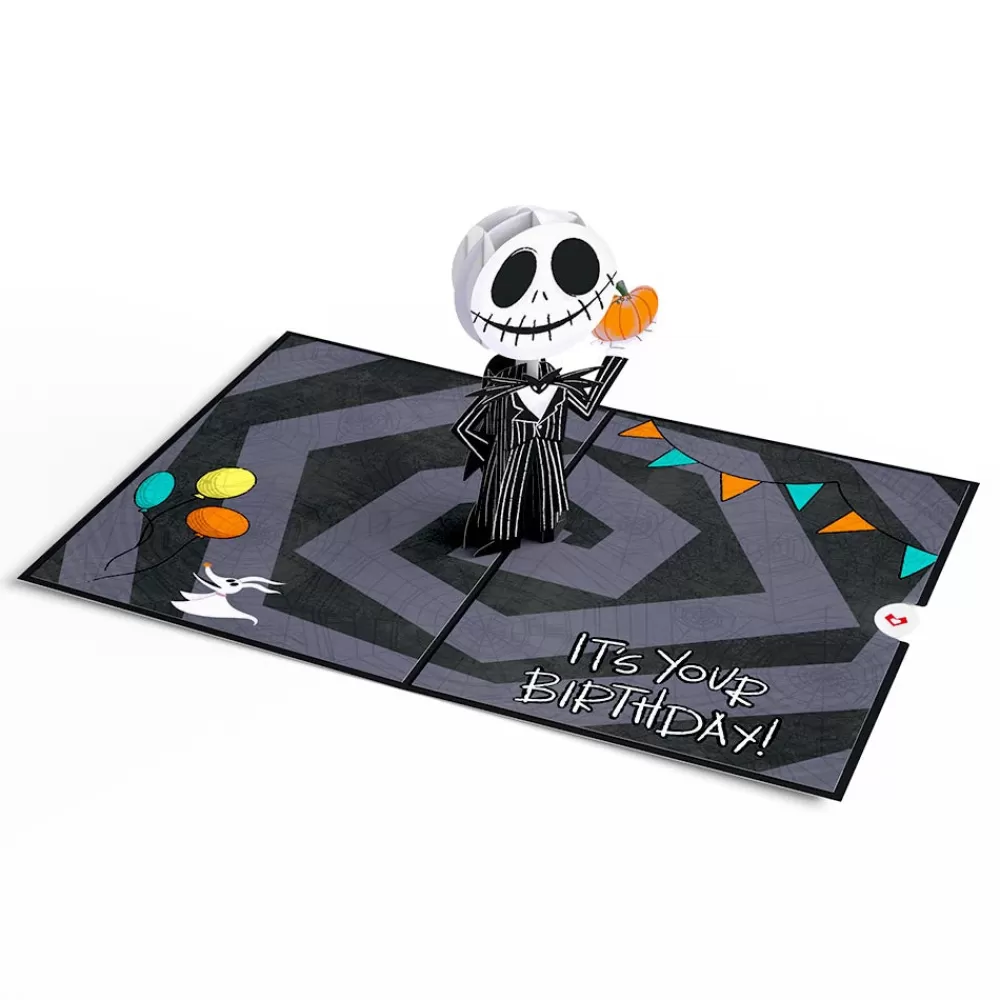 Lovepop Pop-Up Bouquets | Card & Gift Bundles | Disney Tim Burton’s The Nightmare Before Christmas Birthday Pop-Up Card & Flower Buds Bouquet Bundle