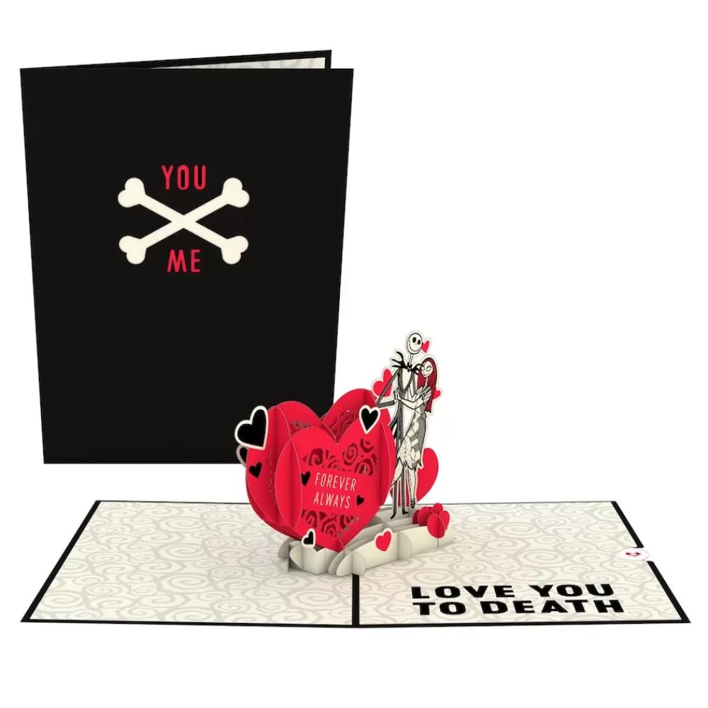 Lovepop Anniversary | Valentine'S Day 2/14 | Disney Tim Burton's The Nightmare Before Christmas Love You to Death Pop-Up Card